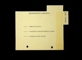Presidente de la República (1989).