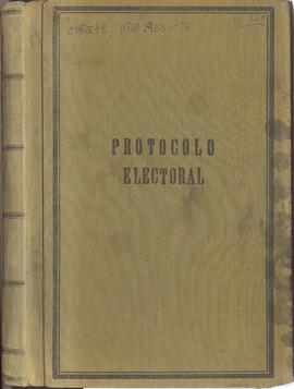 Junta Electoral Departamental Cañete. Protocolo Electoral.