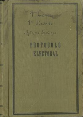 Junta Electoral Santiago 1958-1965