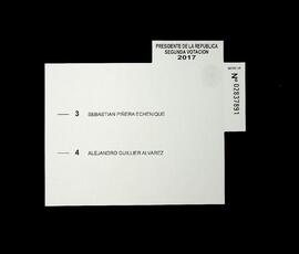 Presidente de la República - 2° vuelta (2017).