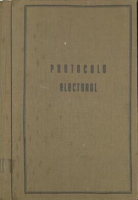 Protocolo de los Partidos Políticos.