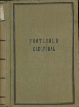 Tribunal Calificador Provincial de Elecciones de Santiago. Protocolo Electoral.