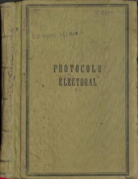 Junta Electoral Departamental de Río Negro. Protocolo Electoral.