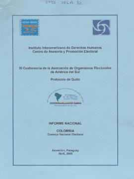 Algunos aspectos de la función contralora del Consejo Electoral Colombiano